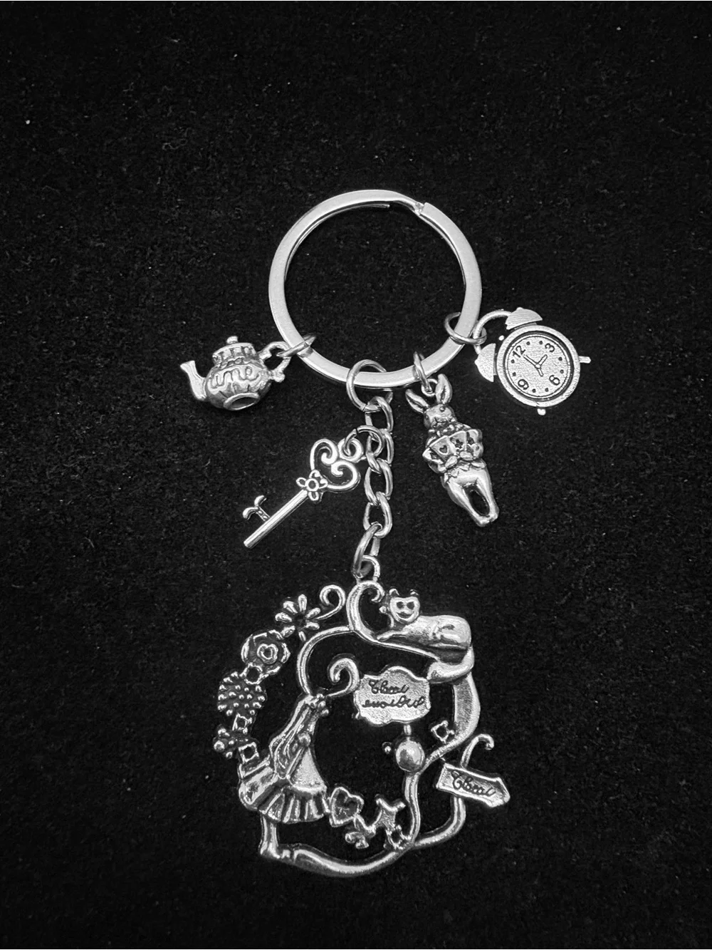 Alice in Wonderland themed Keychain